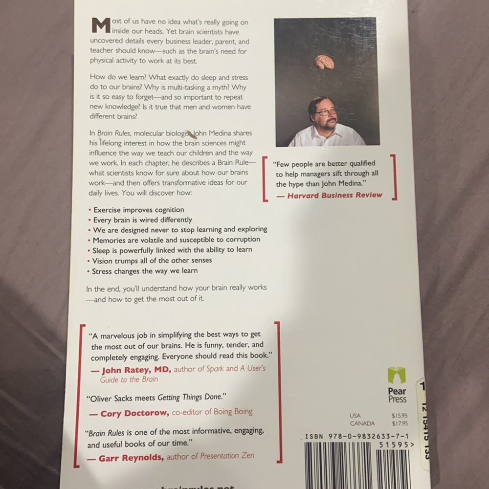 Brain Rules - Picture 2 of 3